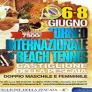 6/8 GIUGNO  A CASTIGLIONE DELL PESCAIA TORNEO INTERNAZIONALE BEACH TENNIS