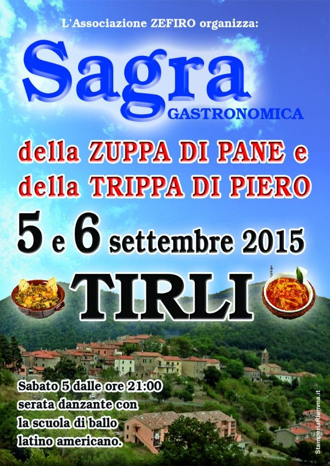 sagra a tirli