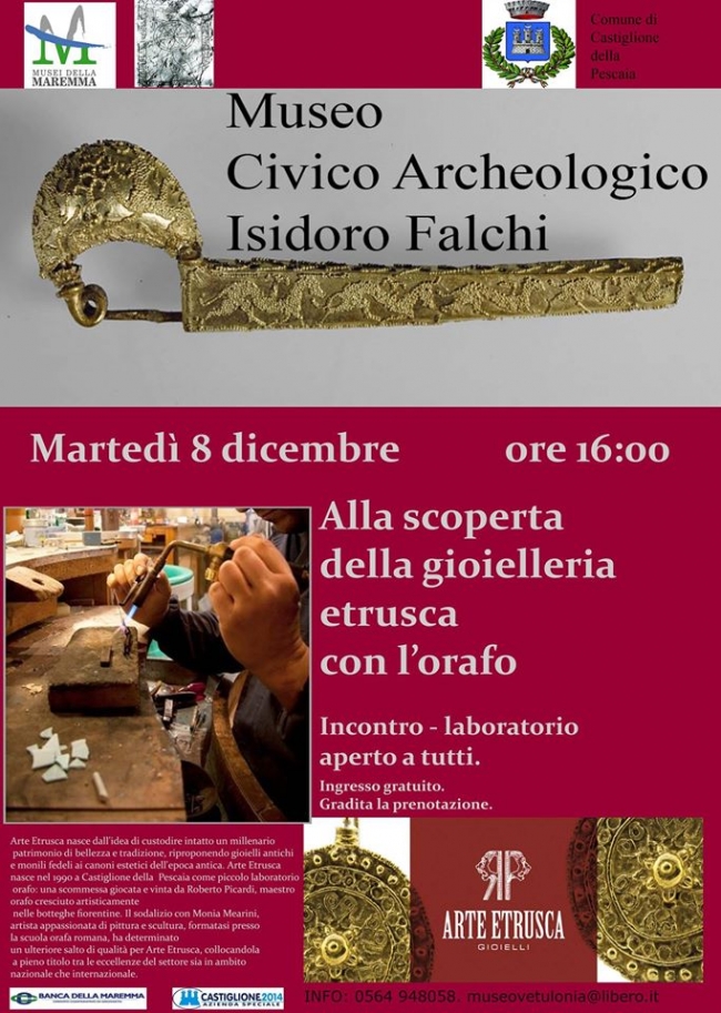 gioielleria etrusca al museo di vetulonia