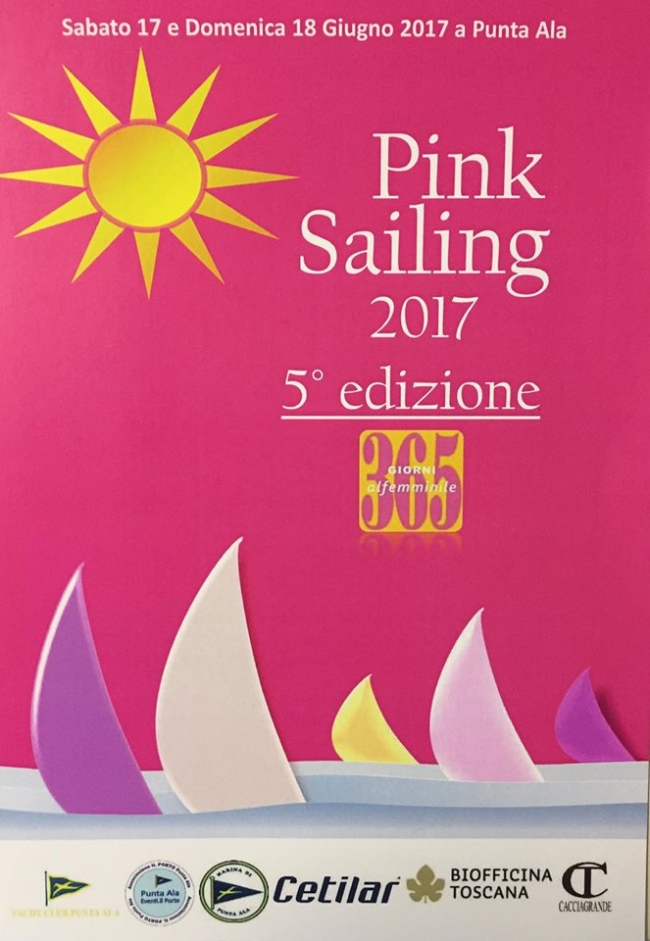 pink sailing a punta ala