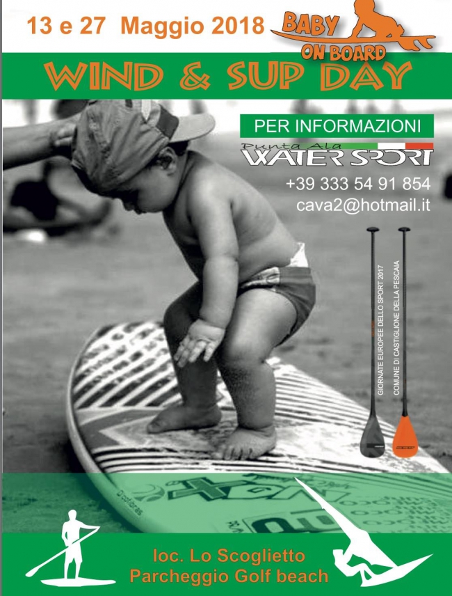 wind and sup day punta ala