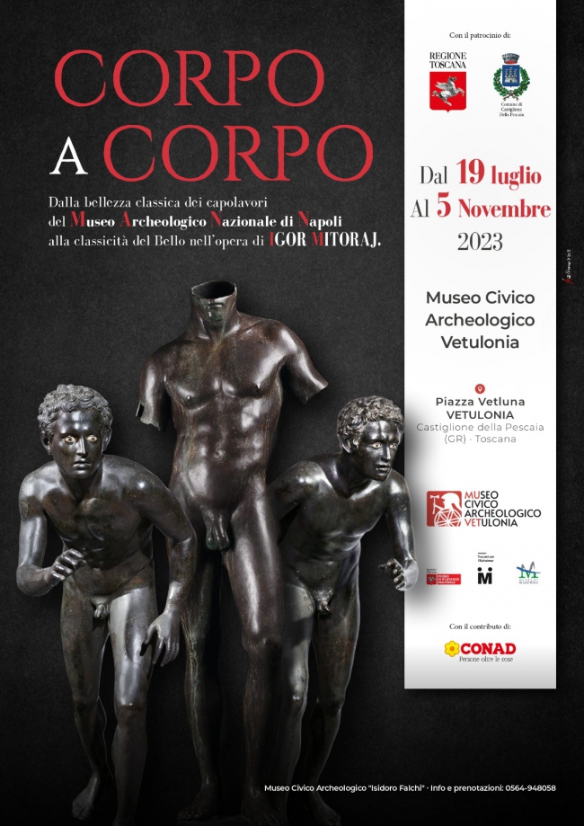 i corridori del mann al museo di vetulonia