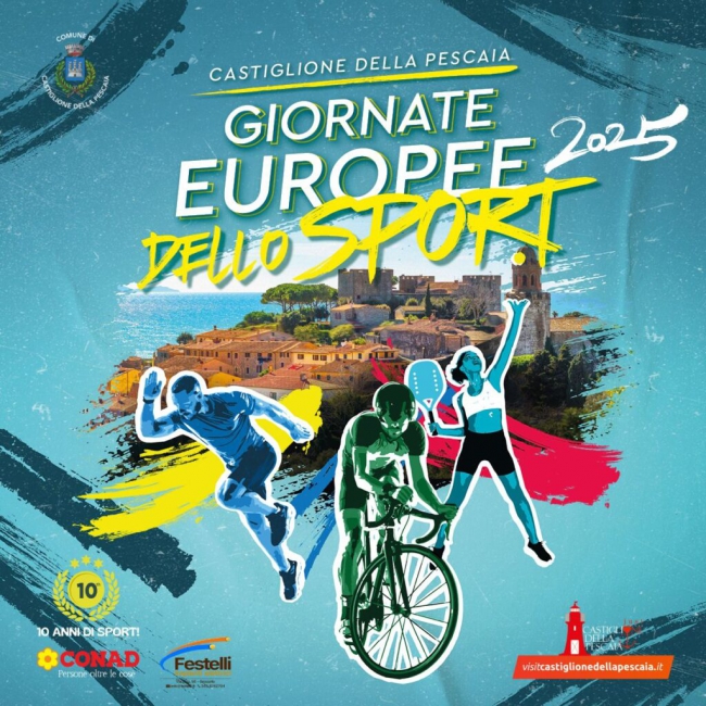 giornate europee dello sport a castiglione della pescaia