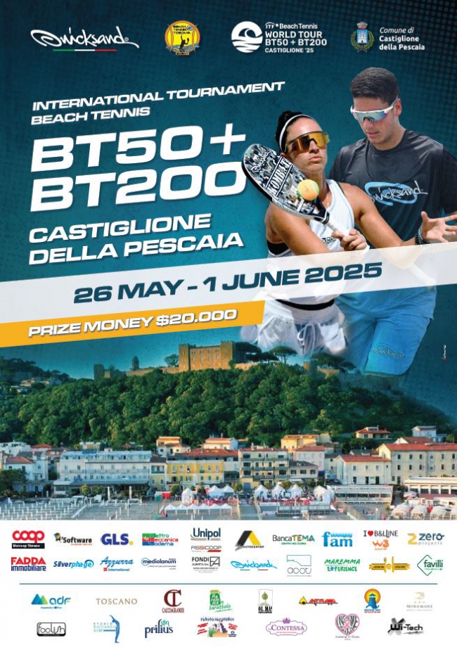 beach tennis a castiglione della pescaia
