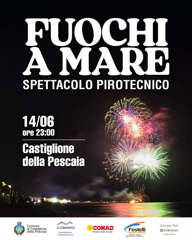 fuochi a castiglione della pescaia