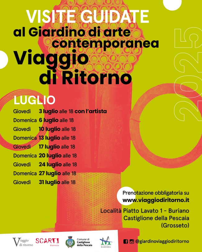 giardino di arte contemporanea a castiglione della pescaia