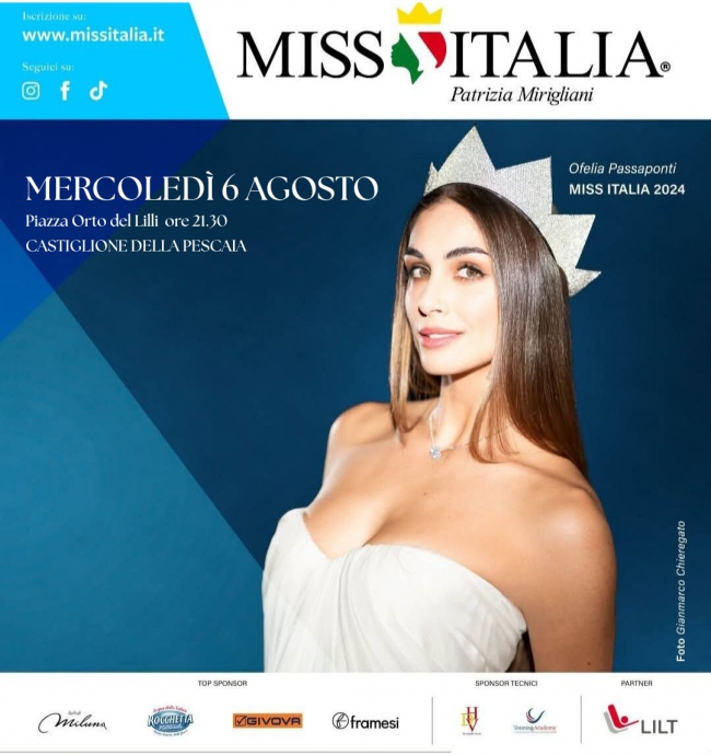 miss italia a castiglione della pescaia