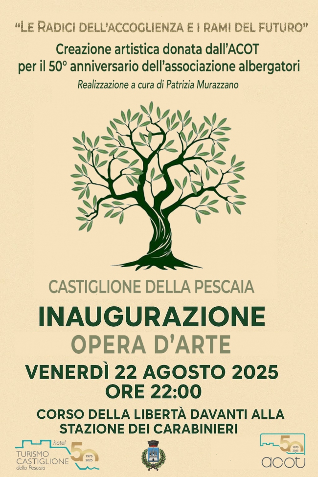 inugurazione albero a castiglione della pescaia