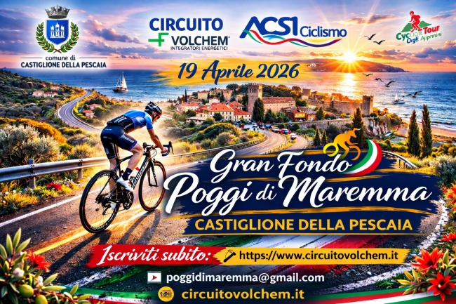 Gran Fondo Poggi di Maremma a Castiglione della Pescaia