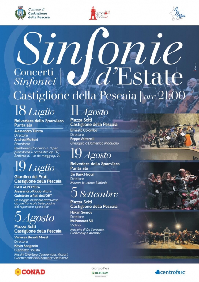 sinfonie a castiglione della pescaia