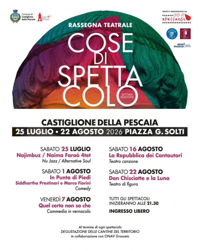cose di spettacolo a castiglione della pescaia
