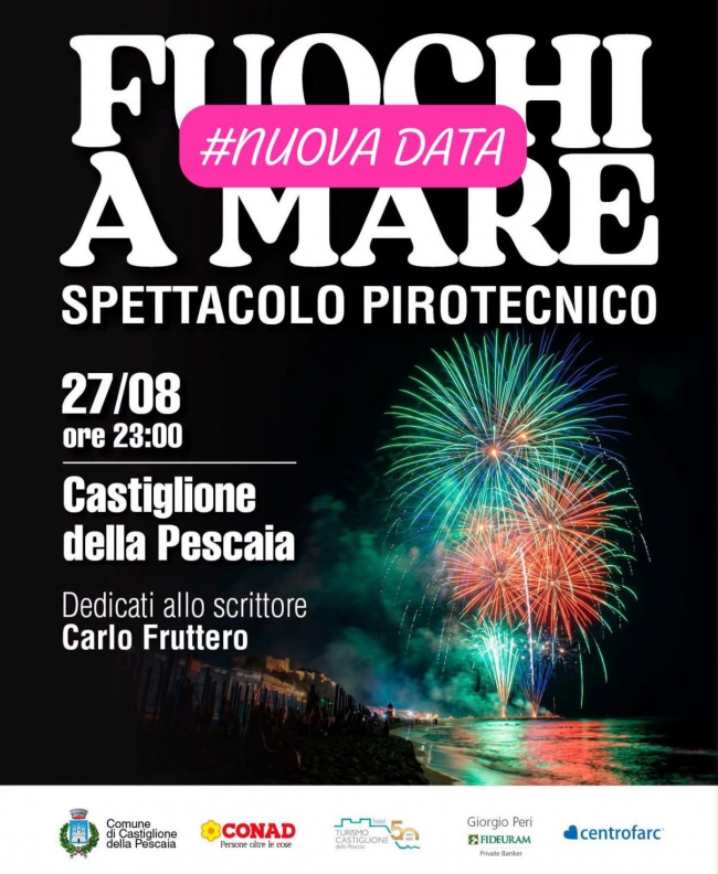 fuochi a mare a castiglione della pescaia